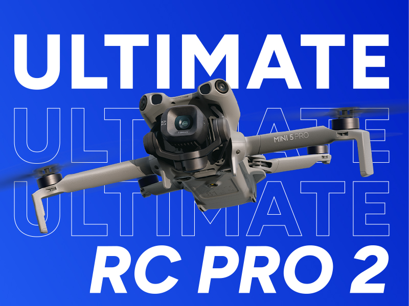 DJI Mini 5 Pro Ultimate Combo w. DJI RC Pro 2